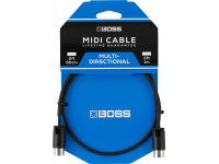 <b>BOSS BMIDI-PB3 Cabo MIDI Standard 5-pinos fichas especiais Multi-Direcionais 1 metro comprimento Garantia Vitalícia</b> <b>BOSS BMIDI-PB3 Cabo MIDI Standard 5-pinos fichas especiais Multi-Direcionais 1 metro comprimento Garantia Vitalícia</b>